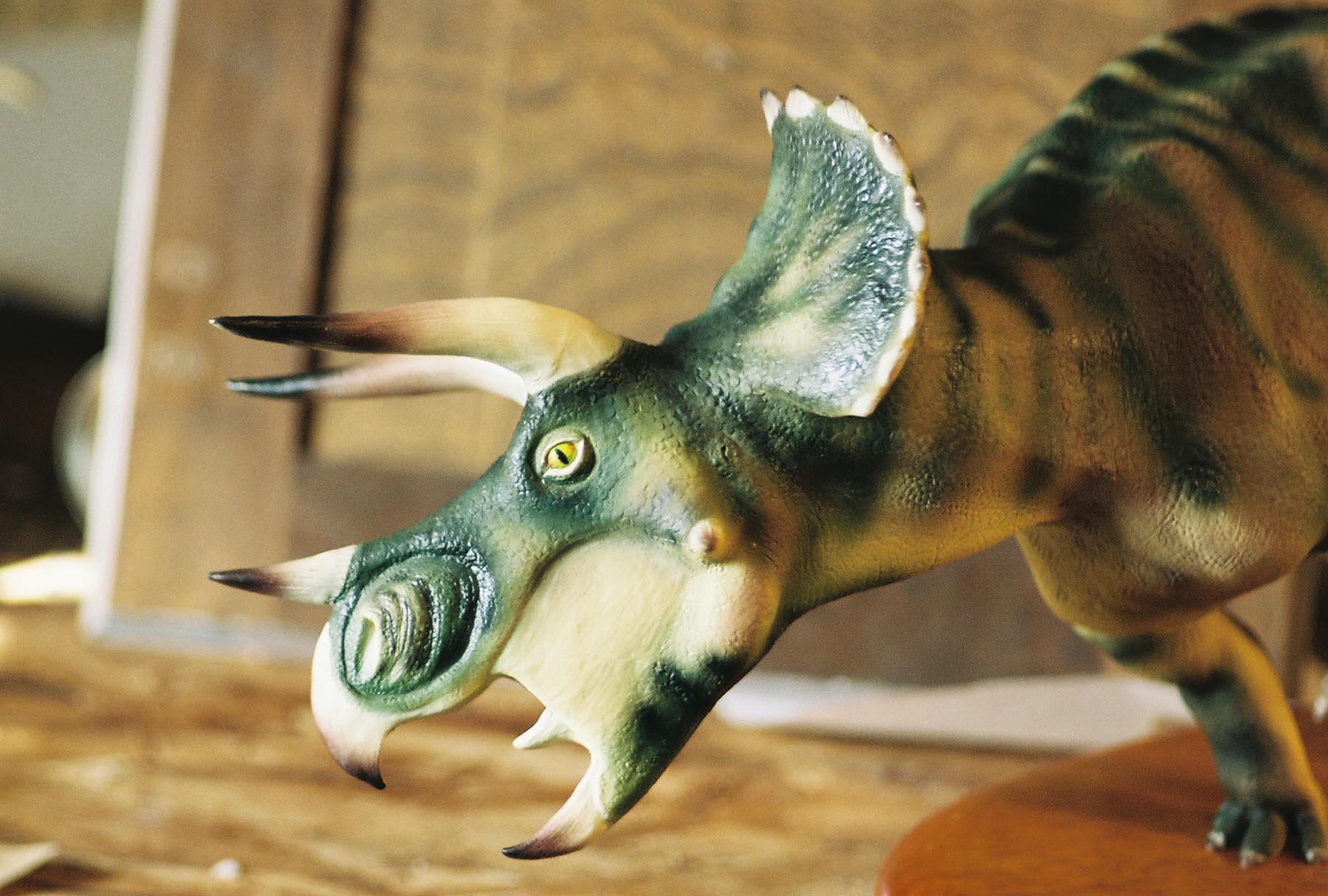 Jonathan Rader Triceratops Sculpture - THE CLUBHOUSE